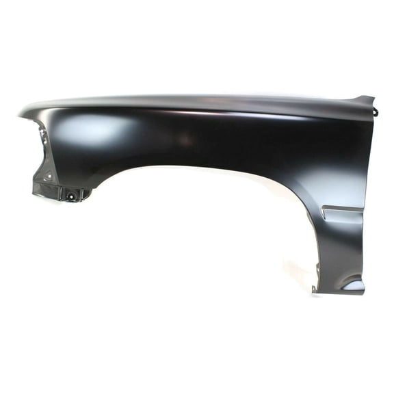 Left Driver Front Quarter Panel - Primed Steel Without Molding Holes - 2WD Compatible