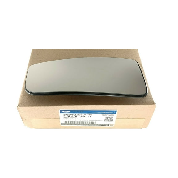 Left Driver Lower Convex Tow Mirror Glass w/Holder OE For 15-22 F150,17-22 F250 F350 F450 Heated