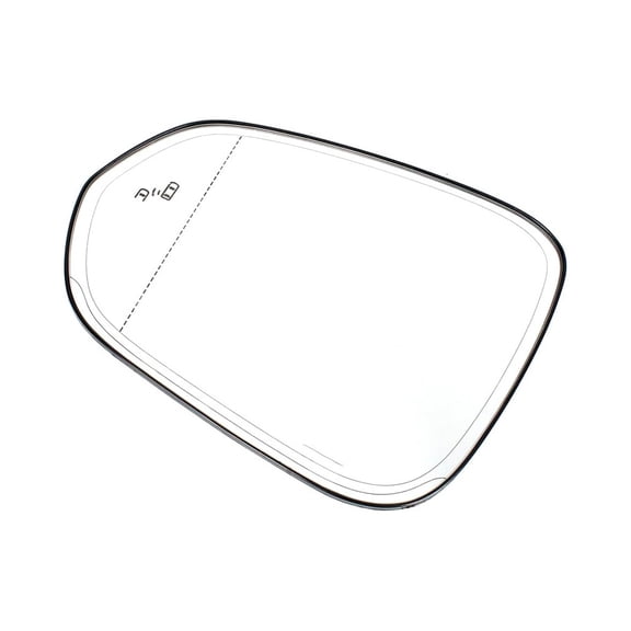Left Driver Side Blind Spot Heated Mirror Glass For Lexus RX350/450H NX200T/300