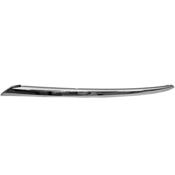 Left Driver Side Bumper Cover Molding - Compatible with 2013 - 2016 Nissan Pathfinder 2014 2015