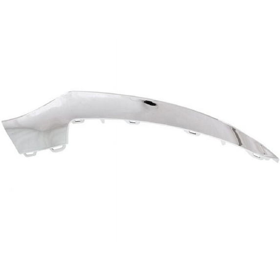 Left Driver Side Bumper Cover Molding - Compatible with 2015 - 2017 Mercedes-Benz E400 2016