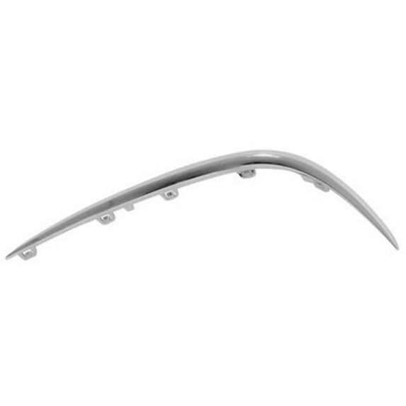 Left Driver Side Bumper Cover Molding - Compatible with 2017 - 2018 Mercedes-Benz E400