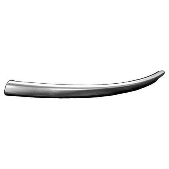 Left Driver Side Bumper Cover Molding - Compatible with 2017 - 2021 Jeep Grand Cherokee 2018 2019 2020