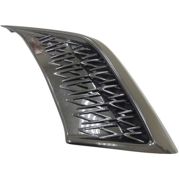 Left Driver Side Bumper Grille Insert - Compatible with 2019 - 2023 ES350 2020 2021 2022