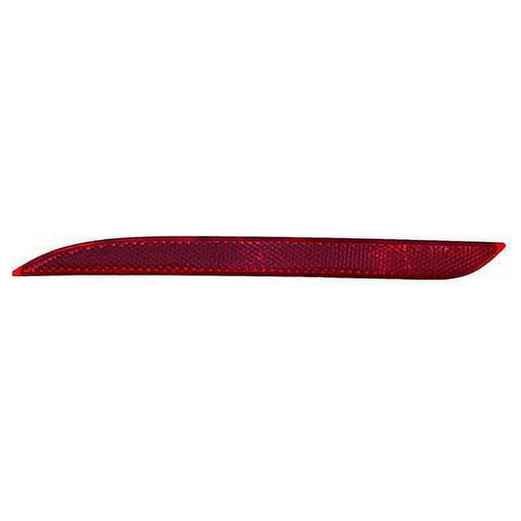 Left Driver Side Bumper Reflector - Compatible with 2015 - 2017 Ford Mustang 2016