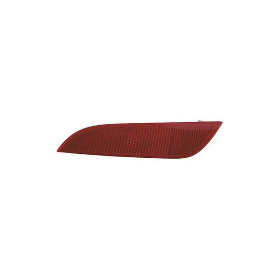 Left Driver Side Bumper Reflector - Compatible with 2015 - 2018 Ford Focus 2016 2017