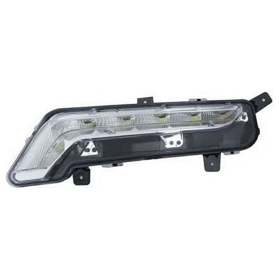 Left Driver Side Daytime Running Light - Compatible with 2014 - 2020 Chevy Impala 2015 2016 2017 2018 2019