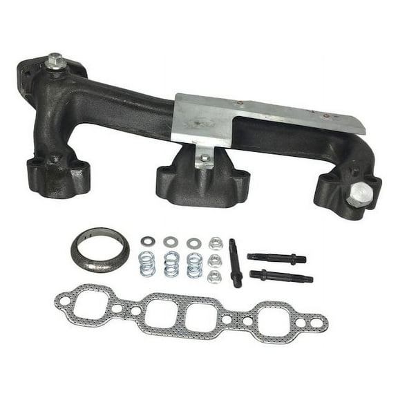Left Driver Side Exhaust Manifold - Compatible with 1988 - 1995 Chevy K1500 5.0L 5.7L V8 1989 1990 1991 1992 1993 1994