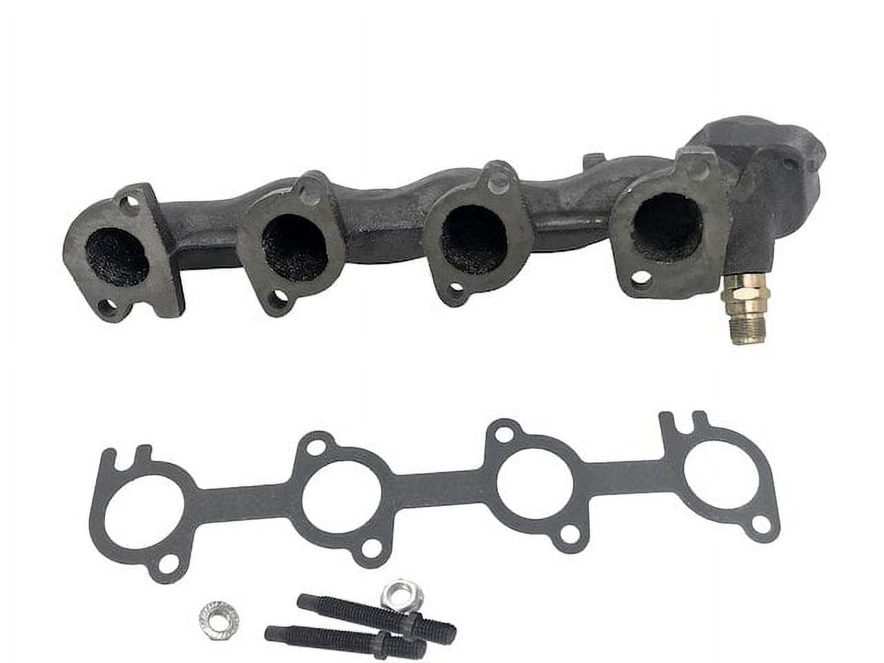 Left Driver Side Exhaust Manifold with Gasket - Compatible with 1999 - 2003 Ford F-150 4.6L V8 2000 2001 2002