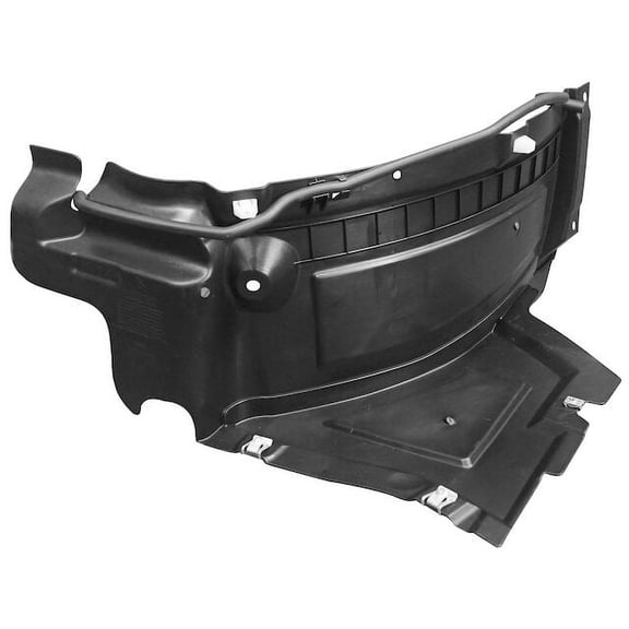 Left Driver Side Fender Splash Shield - Compatible with 2016 - 2018 Audi A6 Quattro 2017