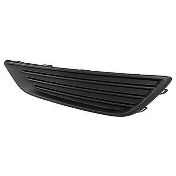 Left Driver Side Fog Light Cover - Compatible with 2015 - 2018 Ford Focus 2016 2017