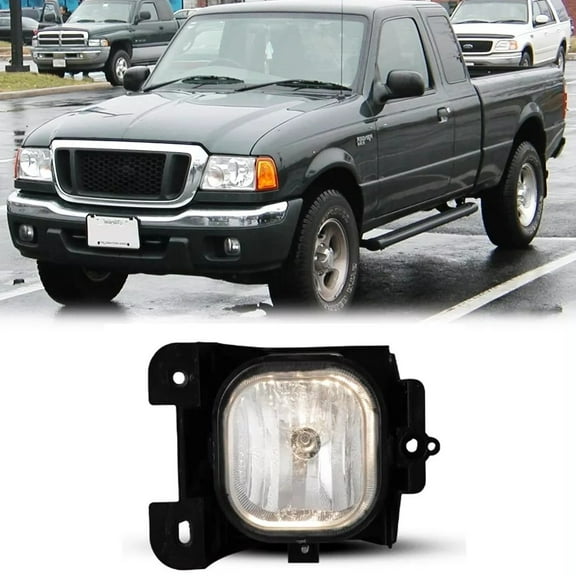 Left Driver Side Fog Light For 2004-2005 Ford Ranger Front Driving Bumper Lamp