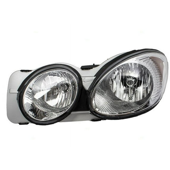 Left Driver Side Halogen Headlight Assembly - Compatible with 2005 - 2009 Buick LaCrosse 2006 2007 2008