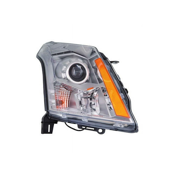 Left Driver Side Halogen Headlight Assembly - Compatible with 2010 - 2013 Cadillac SRX 2011 2012