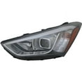 thumbnail image 1 of Left Driver Side Halogen Headlight Assembly - Compatible with 2013 - 2016 Hyundai Santa Fe 2014 2015, 1 of 2