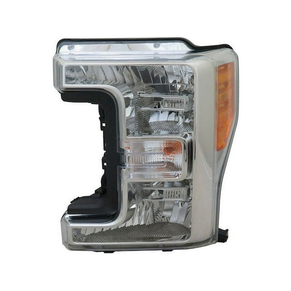 Left Driver Side Halogen Headlight Assembly - Compatible with 2017 - 2019 Ford F-350 Super Duty 2018