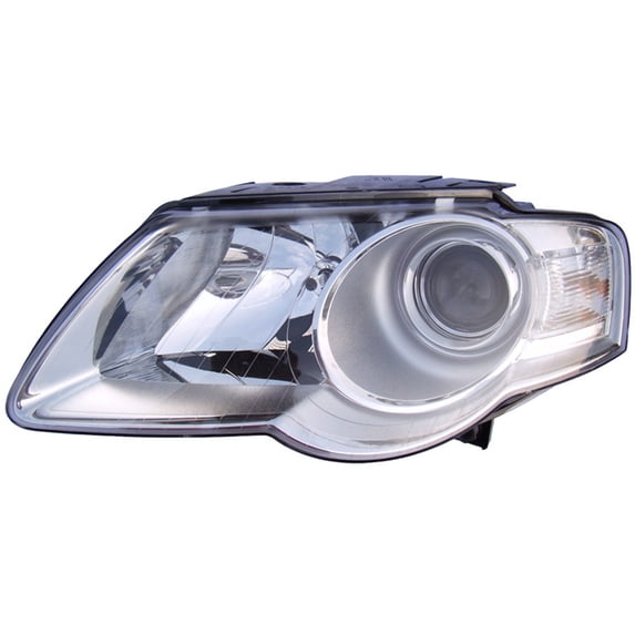 Left Driver Side Halogen Headlight Headlamp Assembly For Volkswagen VW Passat 2006 2007 2008 2009 2010 - BuyAutoParts
