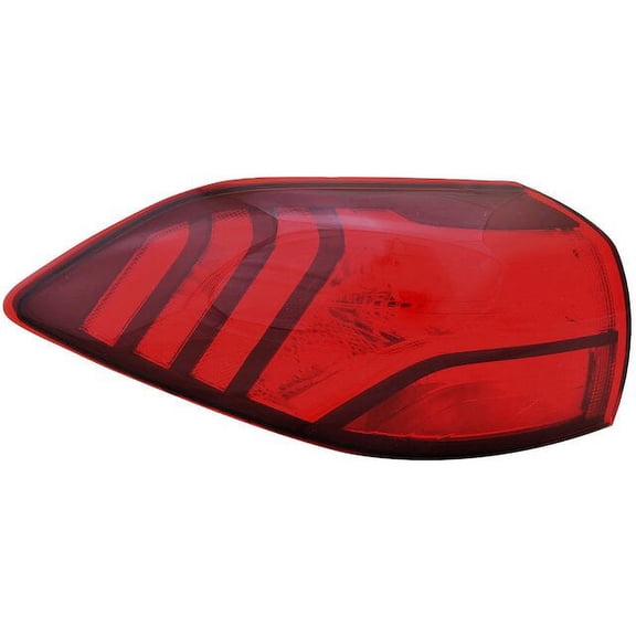 Left Driver Side Halogen Outer Tail Light Assembly - Mounted On Body - Compatible with 2019 - 2021 Hyundai Tucson Sport Utility 2020