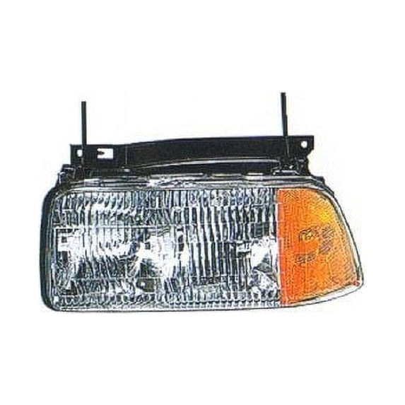 Left Driver Side Headlight Assembly - Compatible with 1994 - 1997 GMC Sonoma 1995 1996