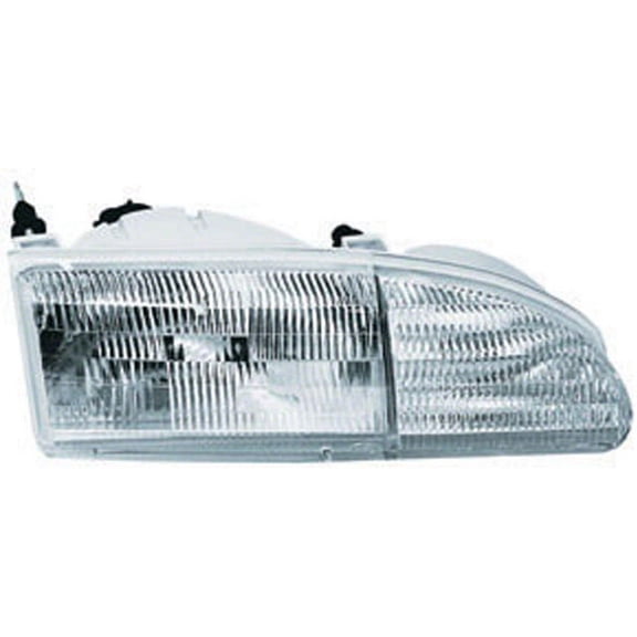 Left Driver Side Headlight Assembly - Compatible with 1996 - 1997 Ford Thunderbird