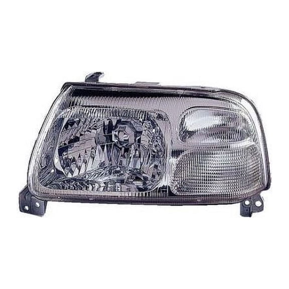 Left Driver Side Headlight Assembly - Compatible with 1999 - 2004 Suzuki Vitara 2000 2001 2002 2003