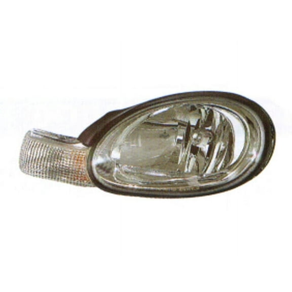 Left Driver Side Headlight Assembly - Compatible with 2000 - 2001 Plymouth Neon