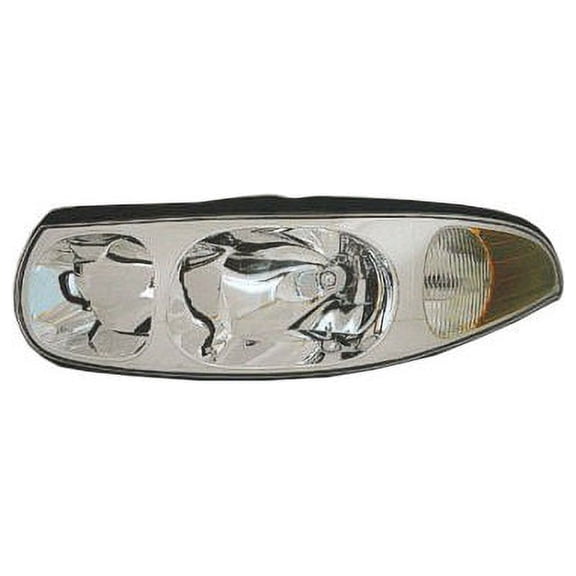 Left Driver Side Headlight Assembly - Compatible with 2000 - 2005 Buick LeSabre 2001 2002 2003 2004
