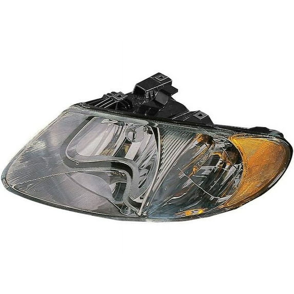 Left Driver Side Headlight Assembly - Compatible with 2001 - 2007 Dodge Grand Caravan 2002 2003 2004 2005 2006