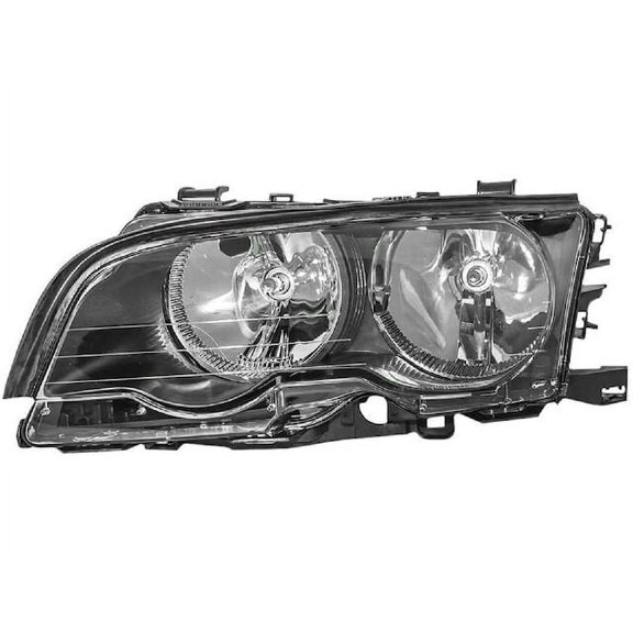 Left Driver Side Headlight Assembly - Compatible with 2001 BMW 325xi