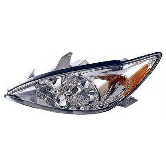 Left Driver Side Headlight Assembly - Compatible with 2002 - 2004 Toyota Camry 2003