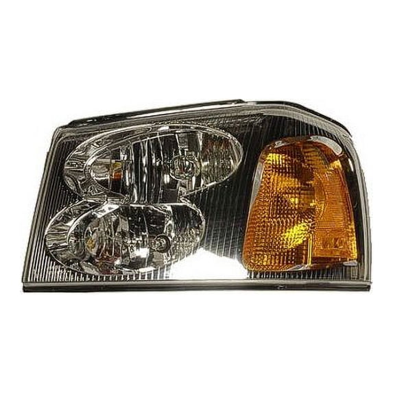 Left Driver Side Headlight Assembly - Compatible with 2002 - 2006 GMC Envoy XL 2003 2004 2005