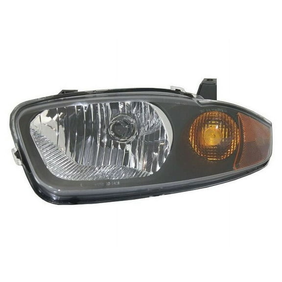 Left Driver Side Headlight Assembly - Compatible with 2003 - 2005 Chevy Cavalier 2004