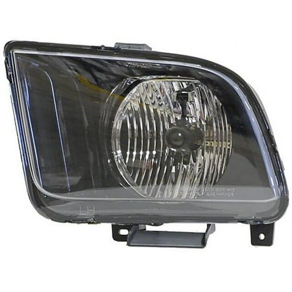 Left Driver Side Headlight Assembly - Compatible with 2005 - 2006 Ford Mustang Base and GT