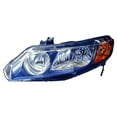 thumbnail image 1 of Left Driver Side Headlight Assembly - Compatible with 2006 - 2008 Honda Civic 2007, 1 of 2