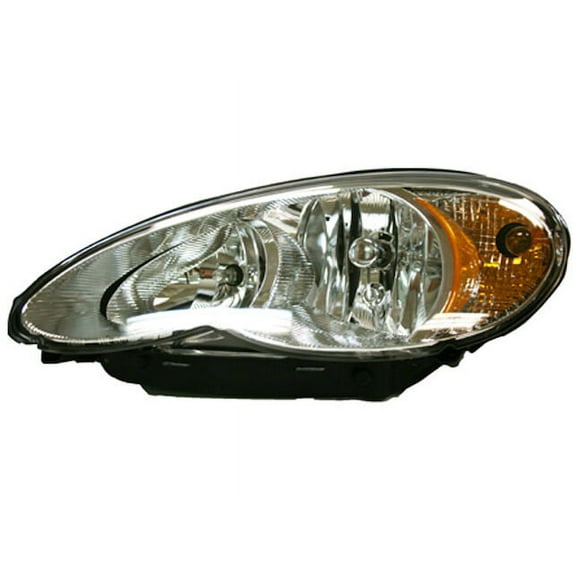 Left Driver Side Headlight Assembly - Compatible with 2006 - 2010 Chrysler PT Cruiser 2007 2008 2009