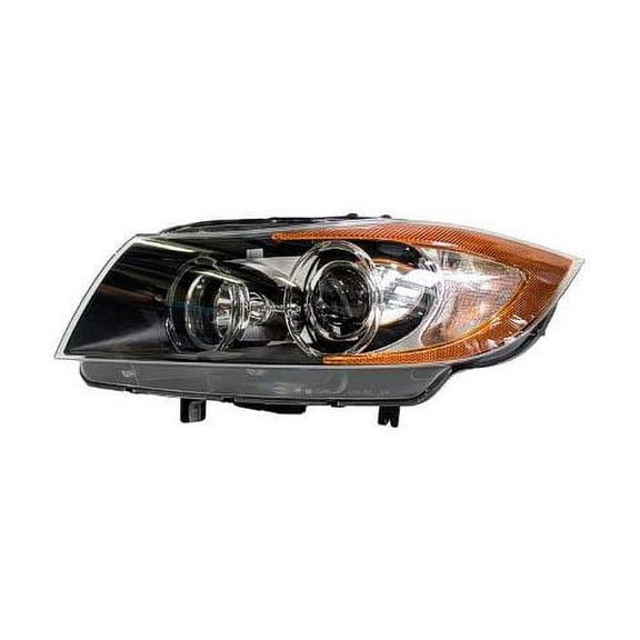 Left Driver Side Headlight Assembly - Compatible with 2006 BMW 330xi