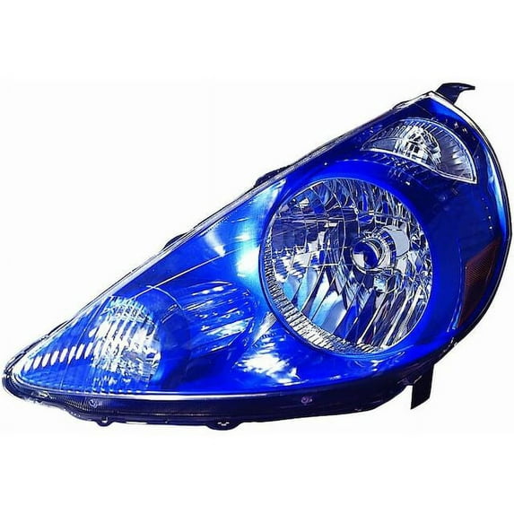 Left Driver Side Headlight Assembly - Compatible with 2007 - 2008 Honda Fit
