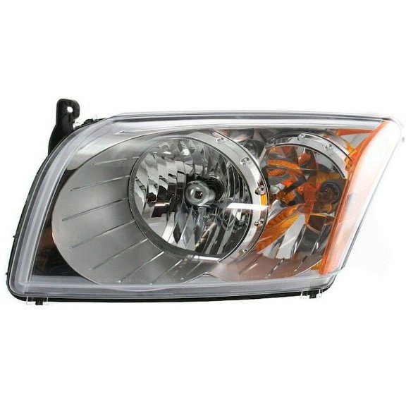 Left Driver Side Headlight Assembly - Compatible with 2007 - 2012 Dodge Caliber 2008 2009 2010 2011