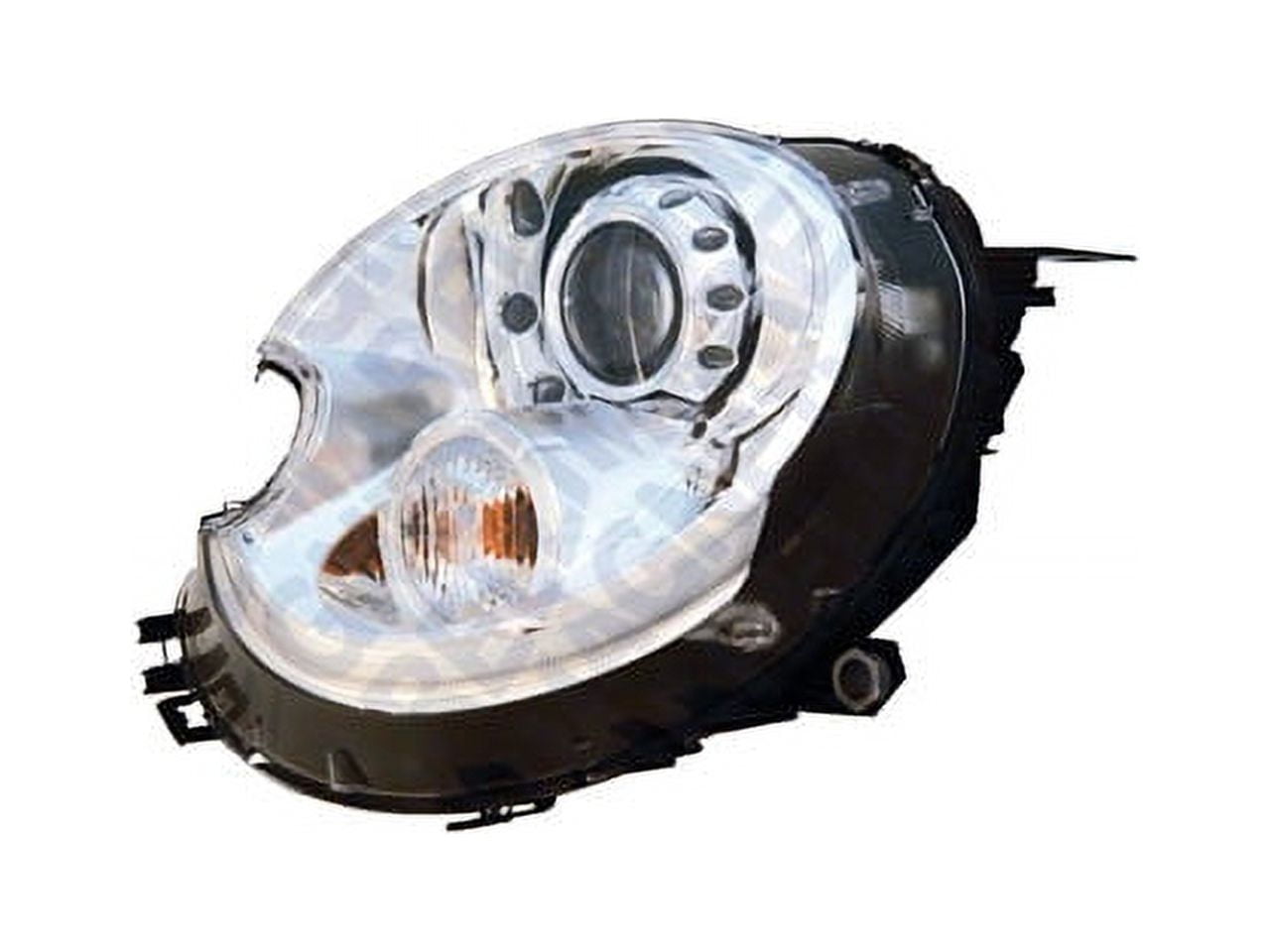 Left Driver Side Headlight Assembly - Compatible with 2007 - 2015 Mini