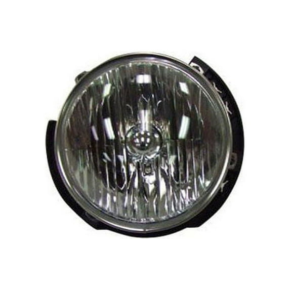 Left Driver Side Headlight Assembly - Compatible with 2007 - 2018 Jeep Wrangler 2008 2009 2010 2011 2012 2013 2014 2015 2016 2017