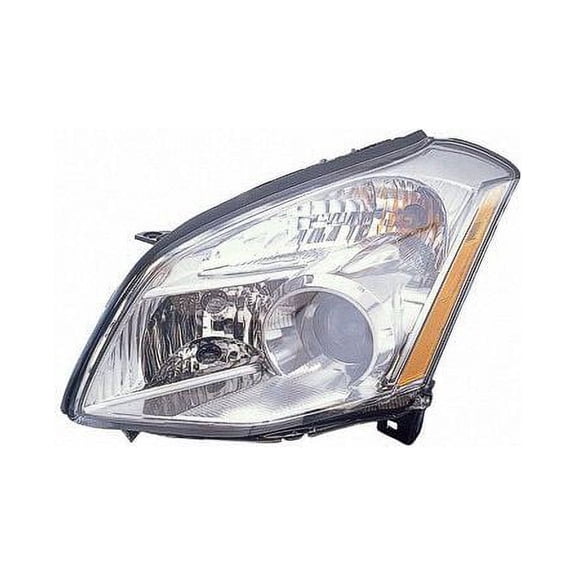 Left Driver Side Headlight Assembly - Compatible with 2007 Nissan Maxima