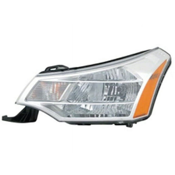 Left Driver Side Headlight Assembly - Compatible with 2008 - 2011 Ford Focus 2009 2010