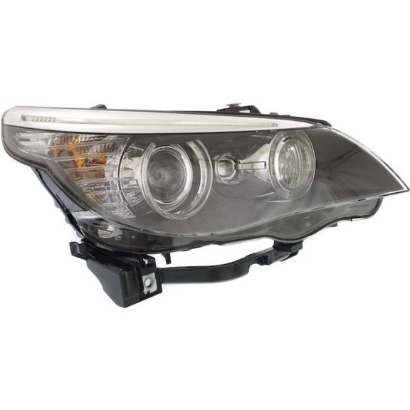 Left Driver Side Headlight Assembly - Compatible with 2009 - 2010 BMW 535i xDrive