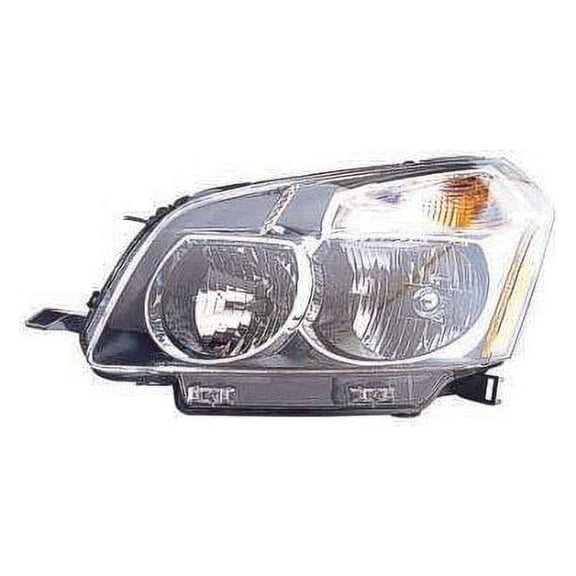 Left Driver Side Headlight Assembly - Compatible with 2009 - 2010 Pontiac Vibe