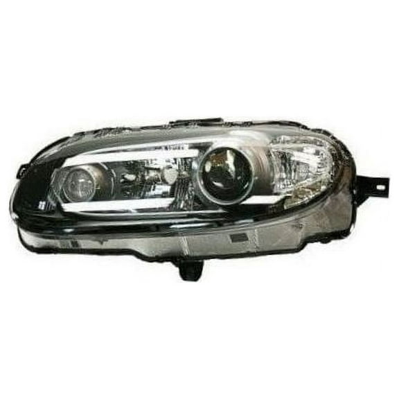 Left Driver Side Headlight Assembly - Compatible with 2009 - 2015 Mazda MX-5 Miata 2010 2011 2012 2013 2014
