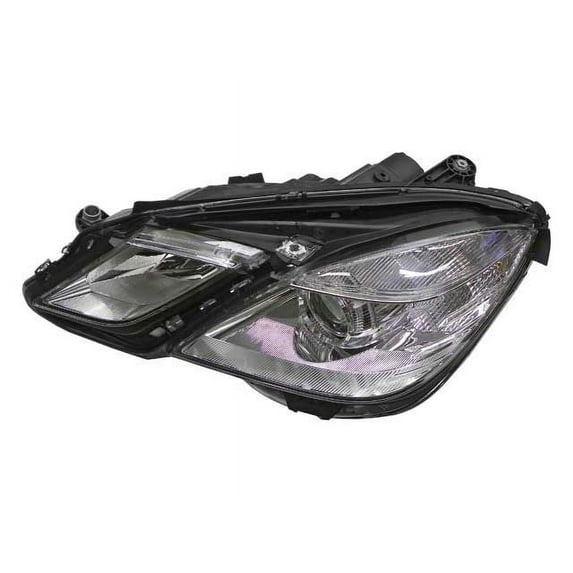 Left Driver Side Headlight Assembly - Compatible with 2010 - 2016 Mercedes-Benz E350 Sedan 2011 2012 2013 2014 2015