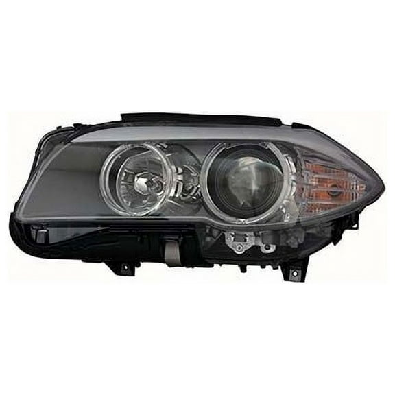 Left Driver Side Headlight Assembly - Compatible with 2011 - 2013 BMW 535i xDrive 2012