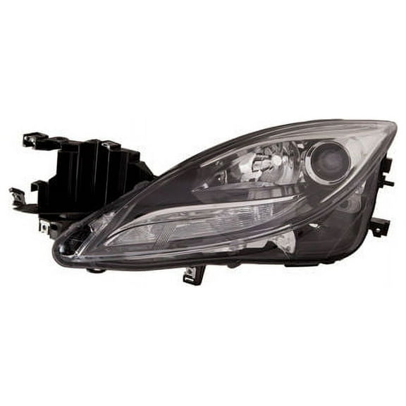 Left Driver Side Headlight Assembly - Compatible with 2011 - 2013 Mazda 6 2012