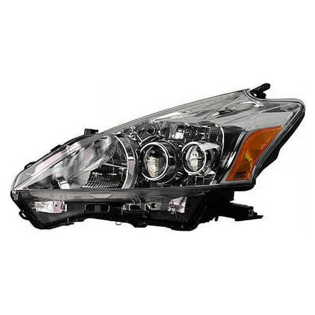 Left Driver Side Headlight Assembly - Compatible with 2012 - 2014 Toyota Prius V 2013