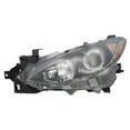 thumbnail image 1 of Left Driver Side Headlight Assembly - Compatible with 2014 - 2016 Mazda 3 2015, 1 of 2